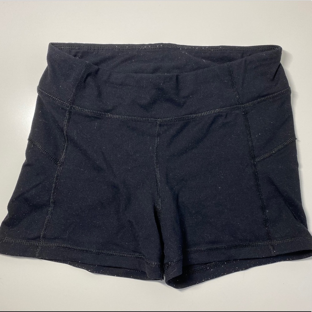 Aeropostale black live love dream shorts